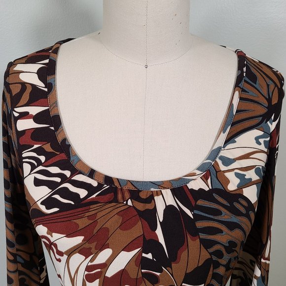 Laundry Retro Print Mini Dress - Picture 4 of 6